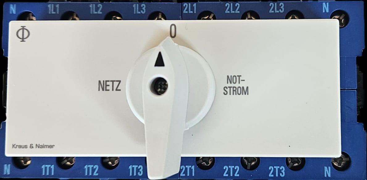Netz-/Notstrom-Umschalter